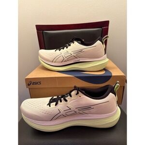 New ASICS GLIDERIDE MAX Men's Running Shoes Birch Black 1011B891-200 Size 11.5